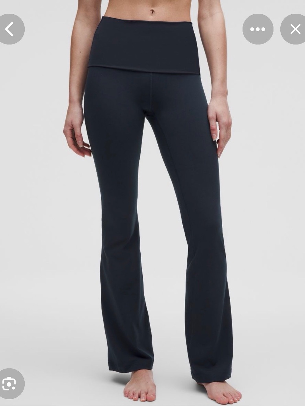 Lululemon Fold Over Align Flared Pants